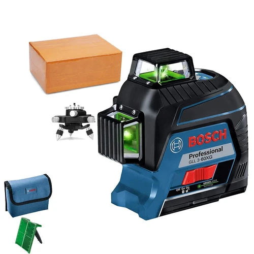 Bosch Laser Level 12 Line Green Vertikal- und Horizontalmesswerkzeug 