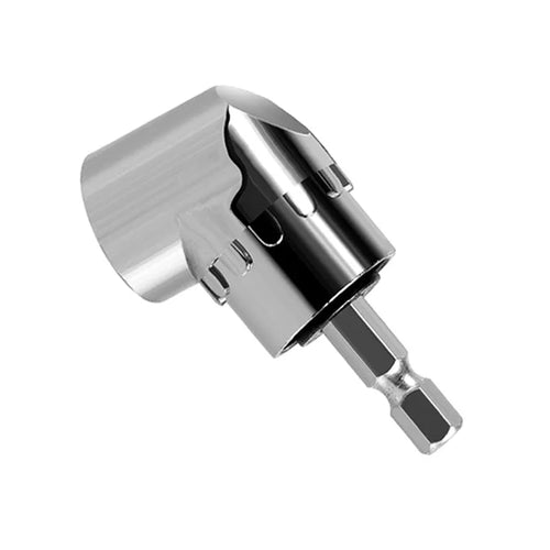 Accesorio para taladro en ángulo recto de 105 grados y extensión de ángulo flexible 