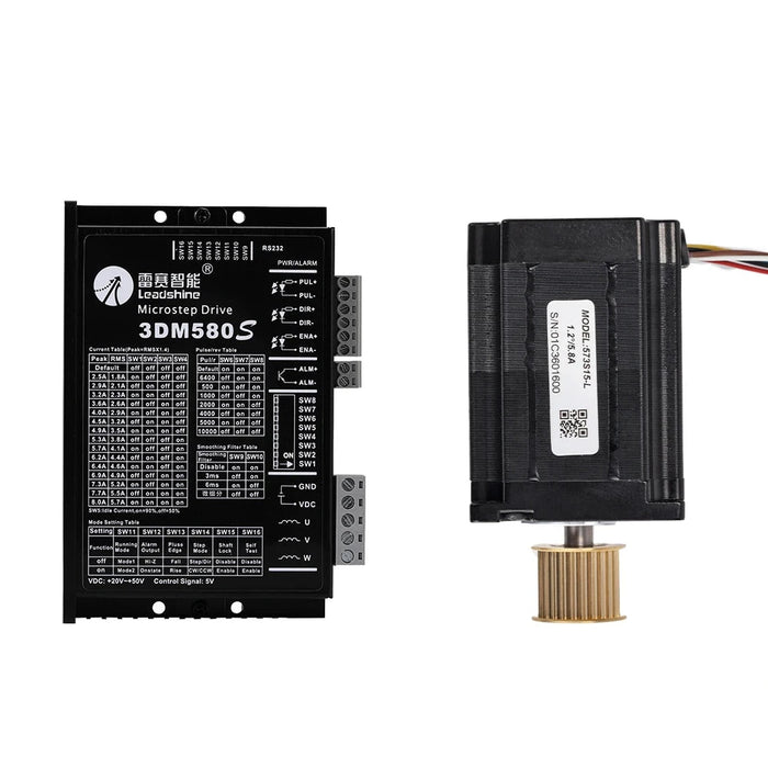 Cloudray Leadshine Nema 23 3-Phasen-Schrittmotor-Kit 0,9 Nm/1,3 Nm 