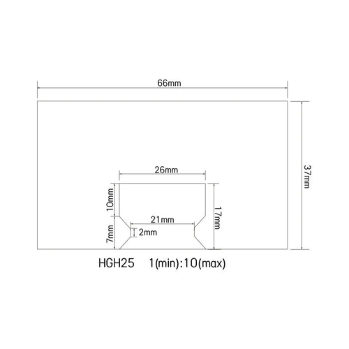 1 Pc Dustproof Cover for HGR Series Rails – Compatible with HGR15, HGR20, HGR25, HGR30, HGH20CA, HGW20CC