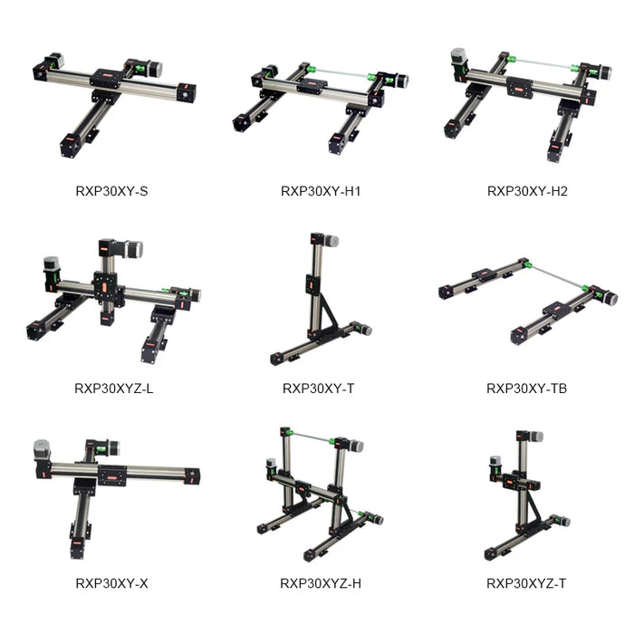 RXP30 Linear Guide Rail with Synchronous Belt Module - High Precision