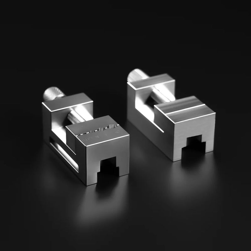 Mini Multi-Hole Bench Vise Stainless Steel – Precision Watch Repair Jewelry Electronics Clamp