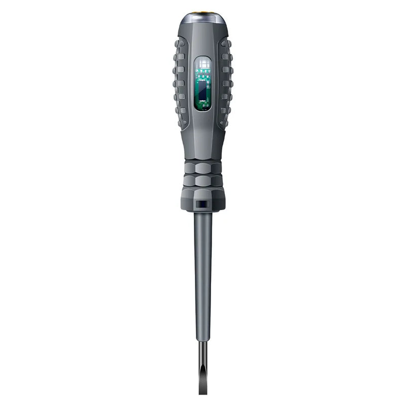 B05 Electric Tester Pen Screwdriver – Neon/LED Voltage Indicator, Slotted & Phillips Bit, Insulated Pocket Electrician Tool