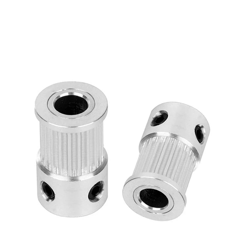 2GT GT2 Timing Pulley – K Type, 16 Teeth, 2mm Pitch, Double Flange