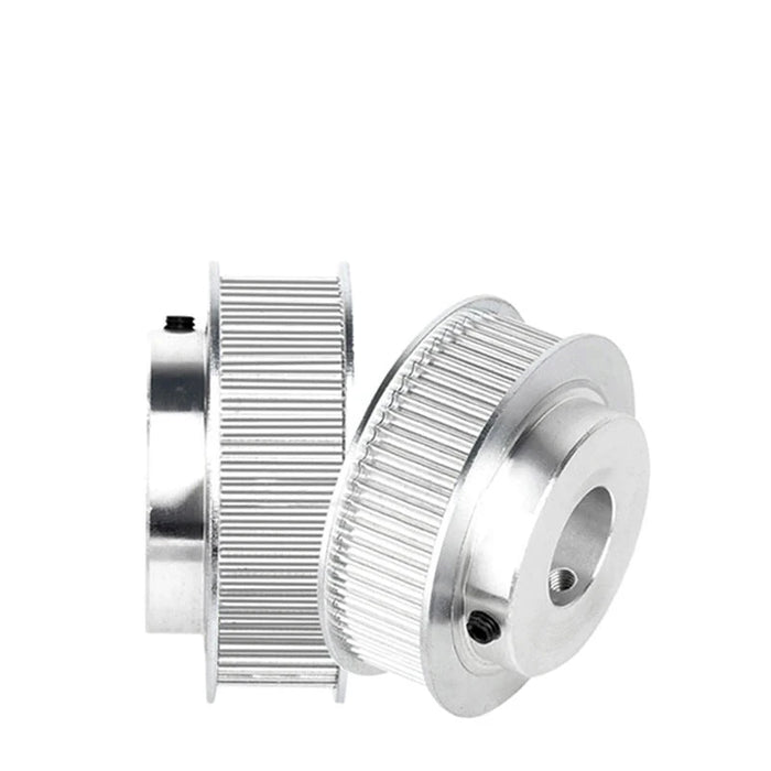 44 & 50 Teeth HTD8M Timing Pulley with Step (Round & Keyway Bore Options)