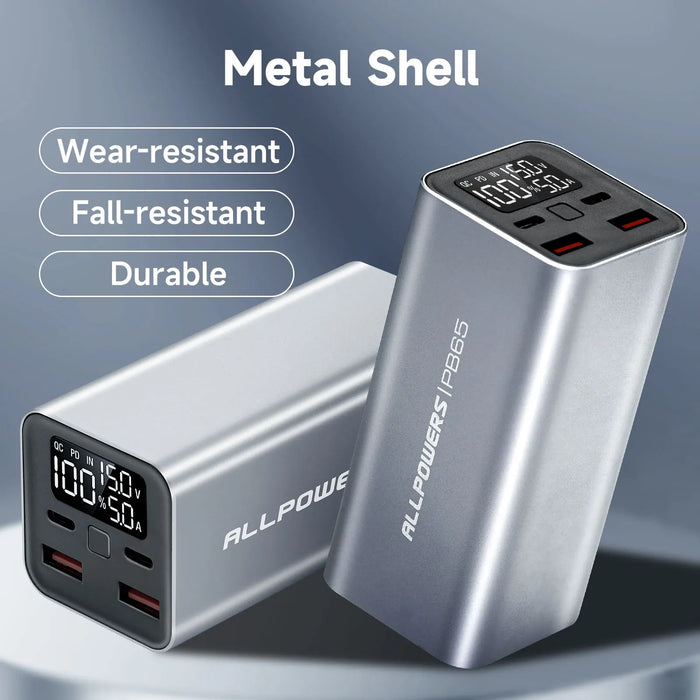 ALLPOWERS 16000mAh / 24000mAh Power Bank Type C PD 65W / 100W