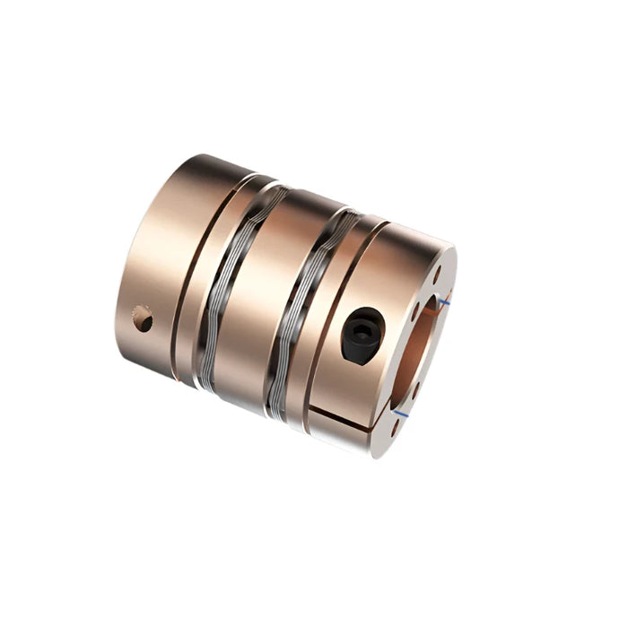 D26L35 Elastic Diaphragm Coupling – High Precision Flexible Shaft Coupler (4-12mm, 8 Screws)