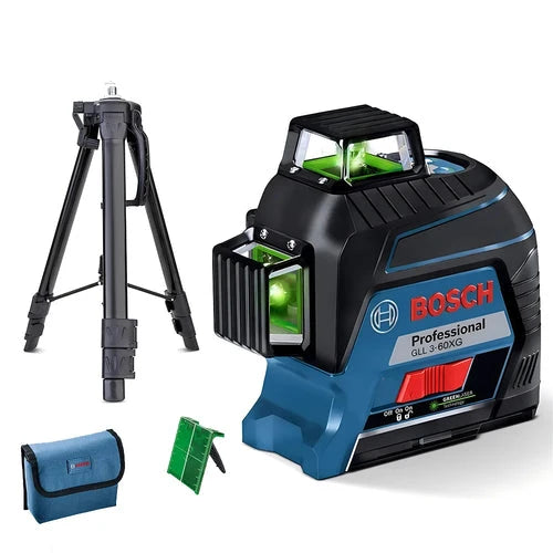 Bosch Laser Level 12 Line Green Vertikal- und Horizontalmesswerkzeug 