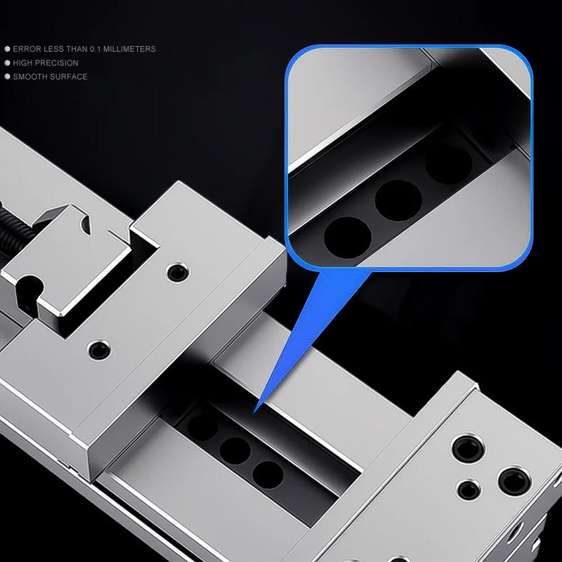 GT Precision Bench Vise 6" | CNC Milling Toolmaker Vise HRC58-62