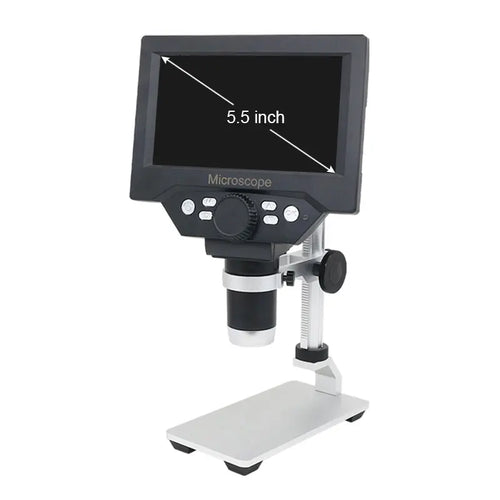 1000X Digital Microscope with 5.5 or 4.3 Inch Display for Electronic Repair, Jewelry Identification, and PCB Inspection