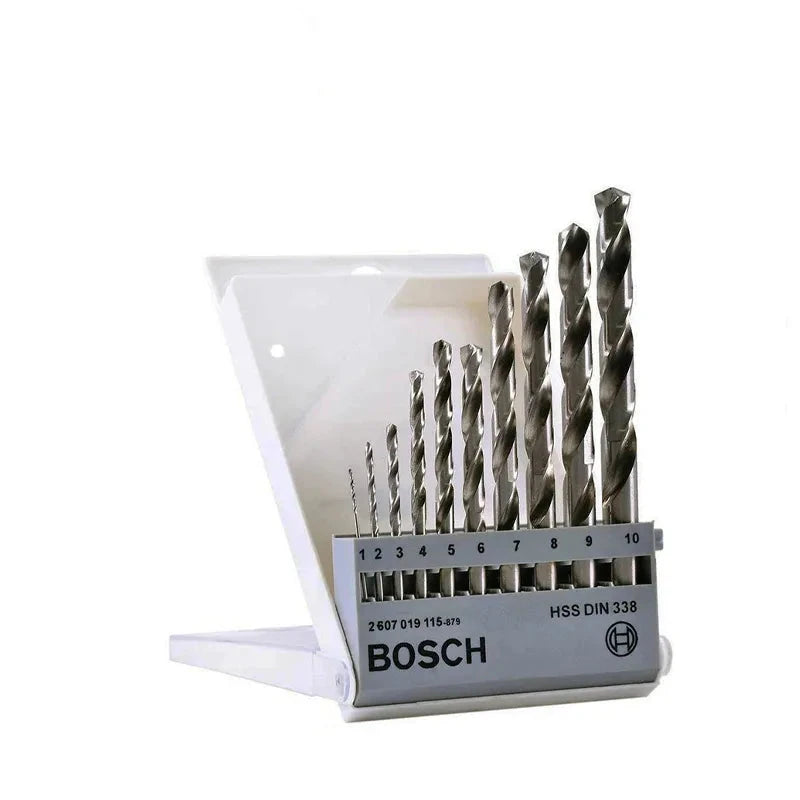 Bosch Professional Juego de brocas hexagonales PointTeQ para metal, 10 piezas 