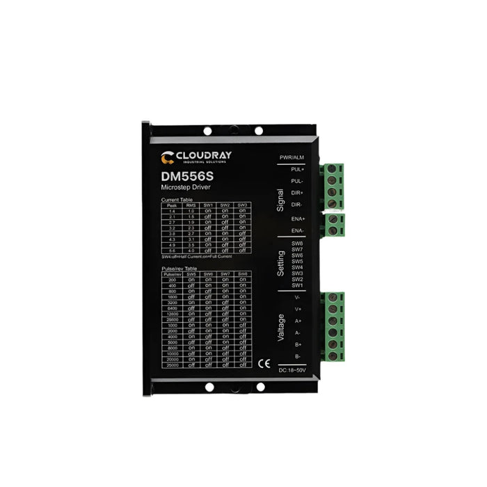 Nema 17/23/24 DM556S 2-Phase Stepper Motor Driver - 18-50V DC, 1.4-5.6A