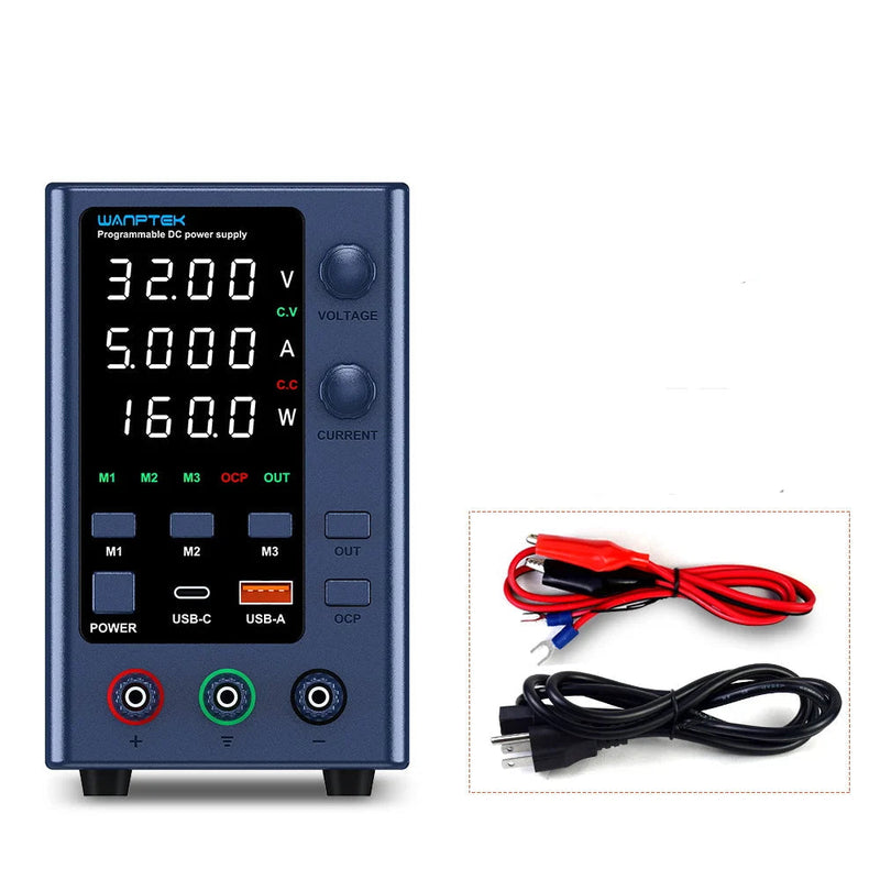 APS/TPS/EPS Series Adjustable DC Bench Power Supply (30V–160V, 2A–10A, 150W–360W) | Digital Lab Power Source