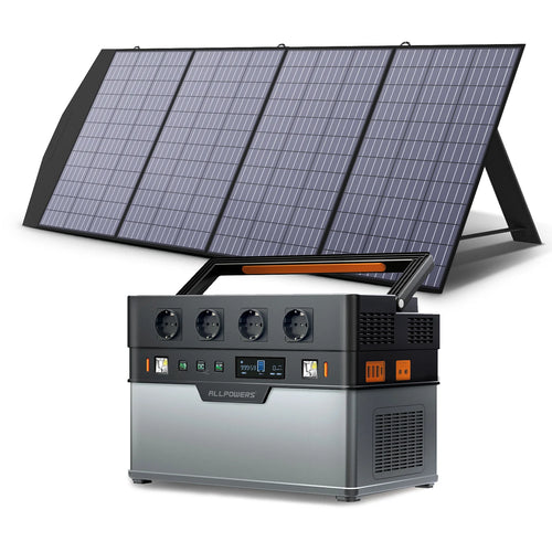 ALLPOWERS 2400W/1092Wh/1500Wh con Panel Solar Plegable de 200W 