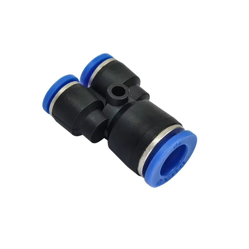 PW Y-Type Pneumatic Reducing Tee – Push-In Hose Connector 4–16mm (6 - 30PCS)