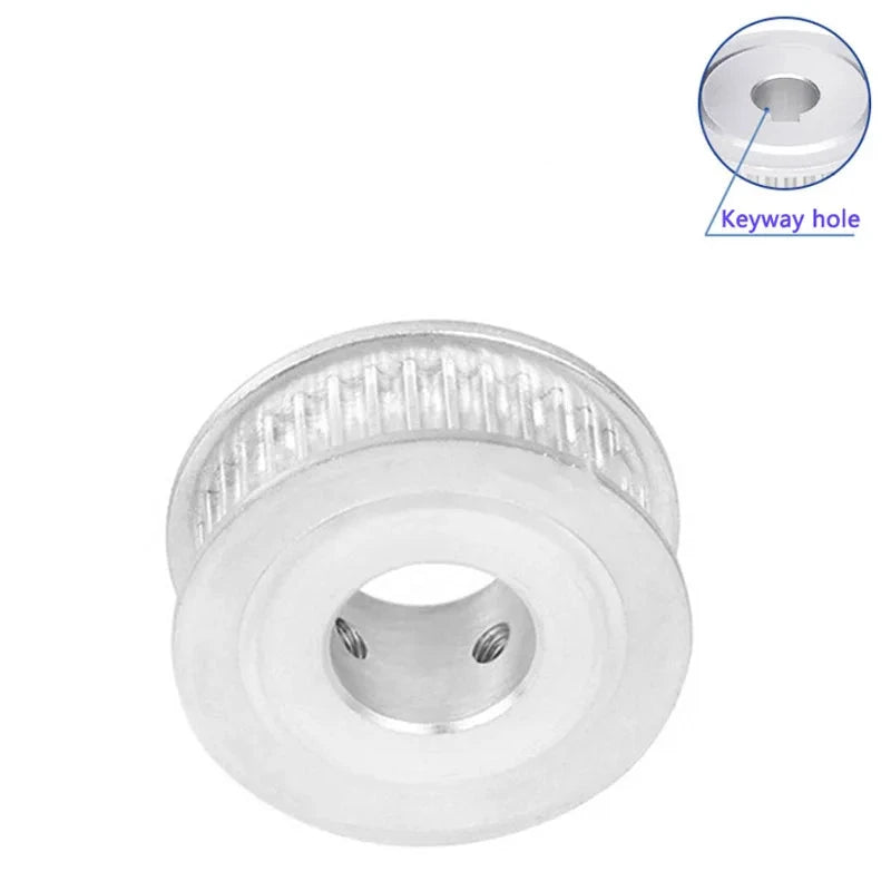 Diámetro interior de la polea de distribución 2GT 36 dientes 4 5 6 6,35 8 10 12 12,7 14 15 mm 