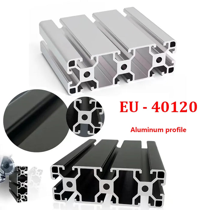 40x120 T-Slot Aluminum Profile – Heavy-Duty Structural Component