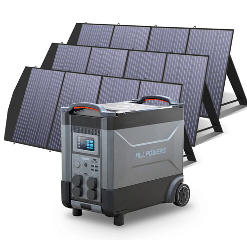 ALLPOWERS 4000W Powerstation with Solarpanel