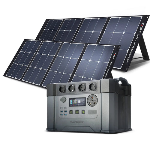 ALLPOWERS 200 / 400W Monocrystalline Solarpanel Waterproof Foldable