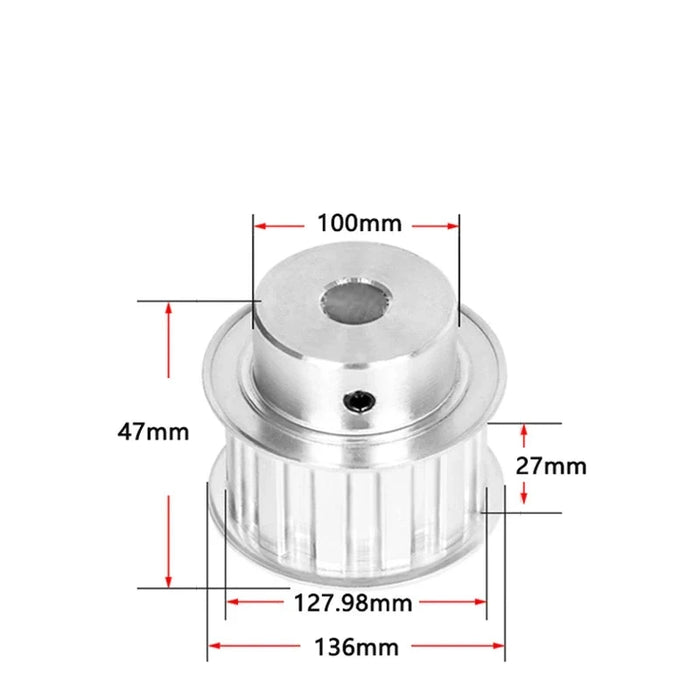 32 Teeth H Timing Pulley Synchronous Wheel -  BF Type