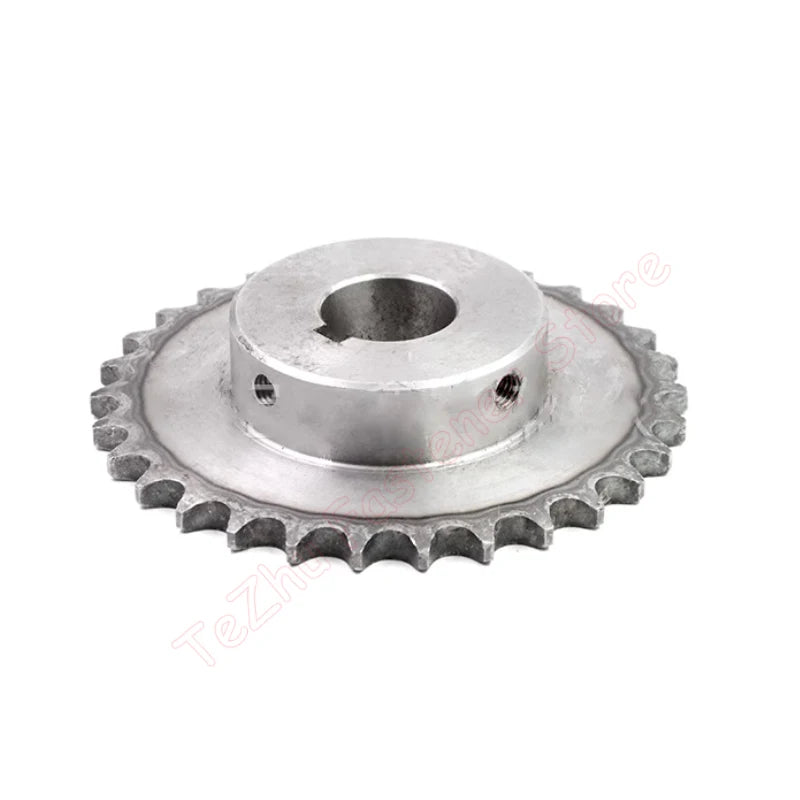 1 rueda dentada de accionamiento Industrial 10T-20T 10A 45# engranaje de cadena de acero 