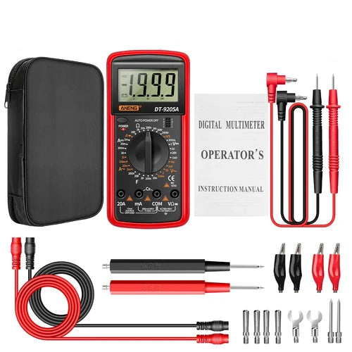 DT9205A Digital Multimeter with LCD Display