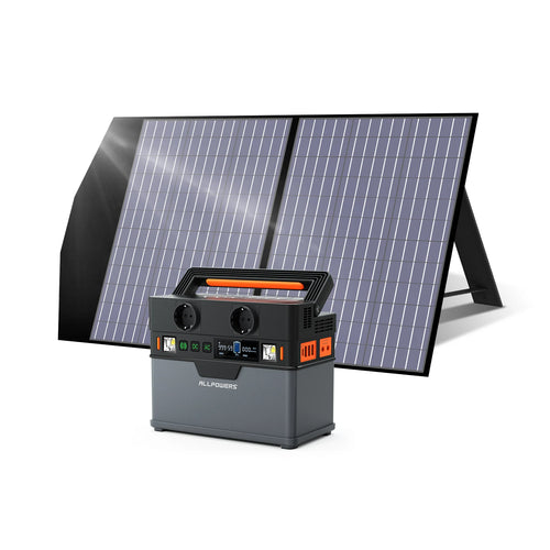 ALLPOWERS 300W Solarpanel 60W/100W Waterproof