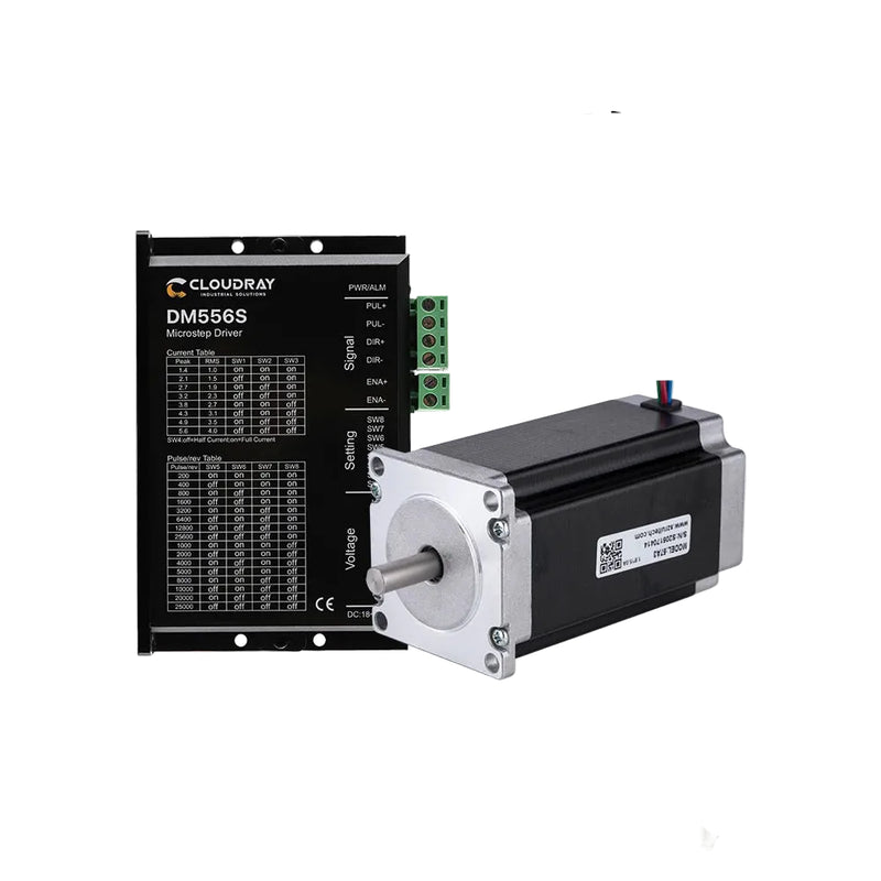Cloudray NEMA 23 3.0N.m 5.0A Stepper Kit 23CS30C-500+DM556S