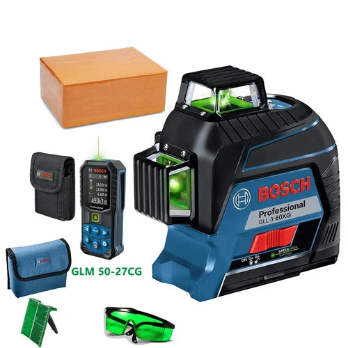 Bosch Green Laser Level 12-Linien 360 Laser Level GLL3-60XG Projektion 