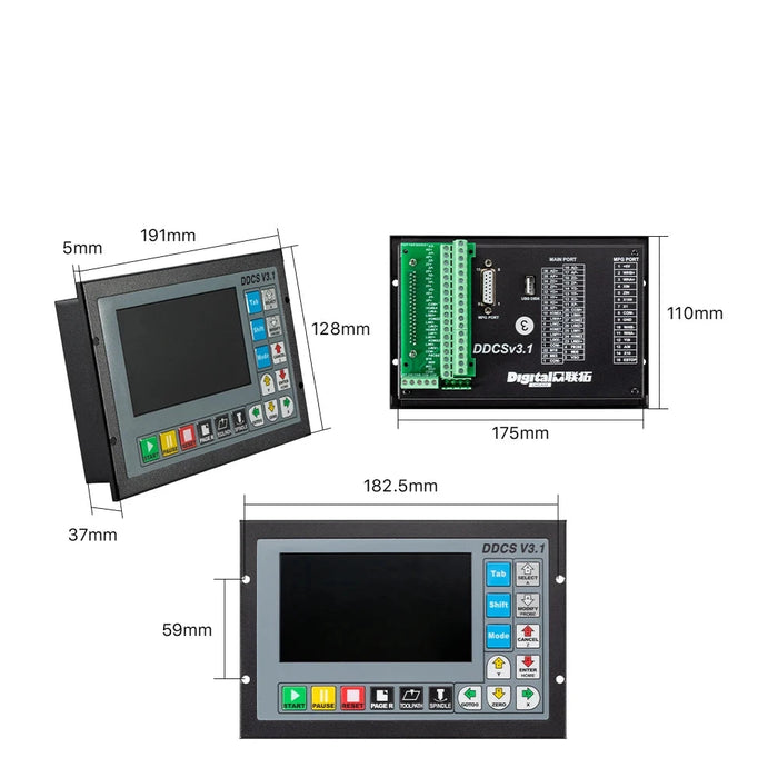 Cloudray  DDCSV3.1 Standalone Offline Motion Controller Supports 3Axis