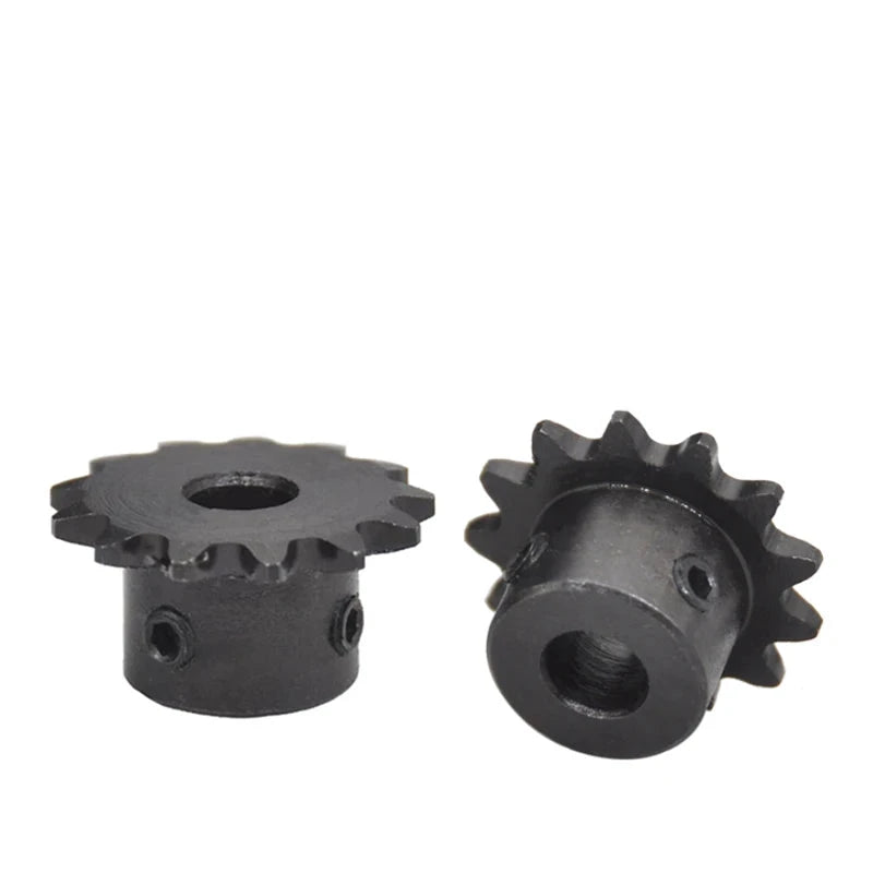 1pc 16T 04C engranaje de cadena 45# acero 16 dientes transmisión industrial 