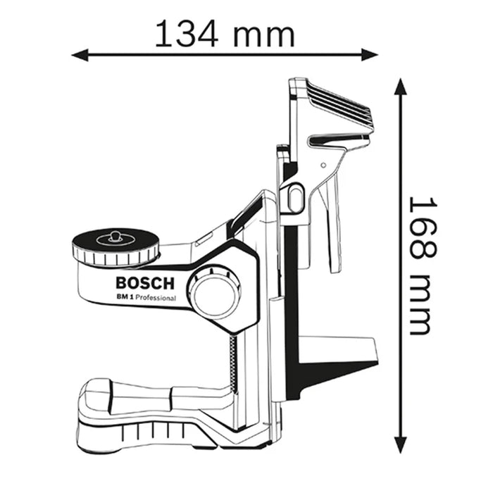 Bosch Professional Universal Mount BM 1 Magnethalterung für Leitungs- und 