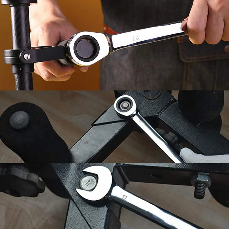 Ratcheting Combination Wrench Set