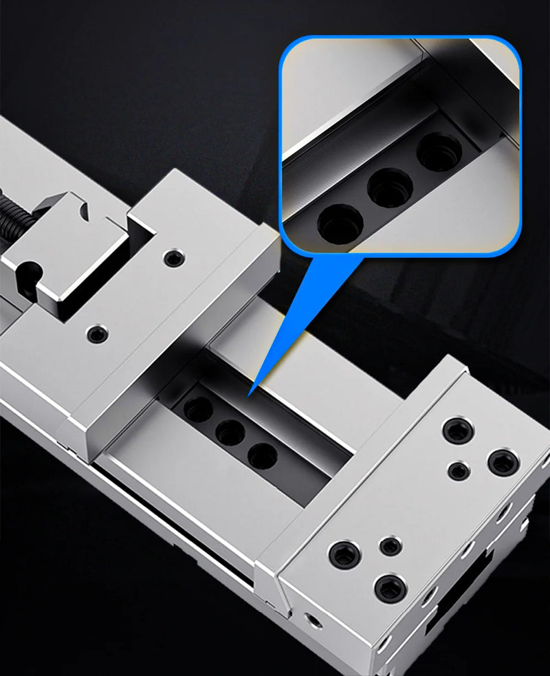 GT Precision Bench Vise 4" 5" – High Accuracy Grinding & Milling Vise