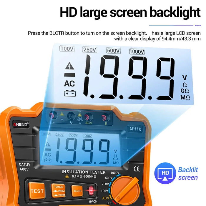 MH10 Digital Megohmmeter