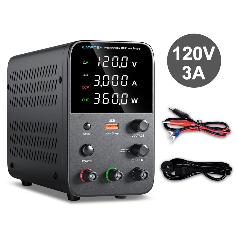 Adjustable DC Bench Power Supply 30V–160V Encoder & Memory Control Lab Voltage Regulator (APS / WPS / NPS Series)