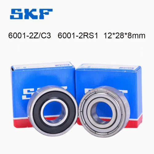 SKF Lager 5PCS 6001-2RS1 6001-2Z/C3 tiefe Nut