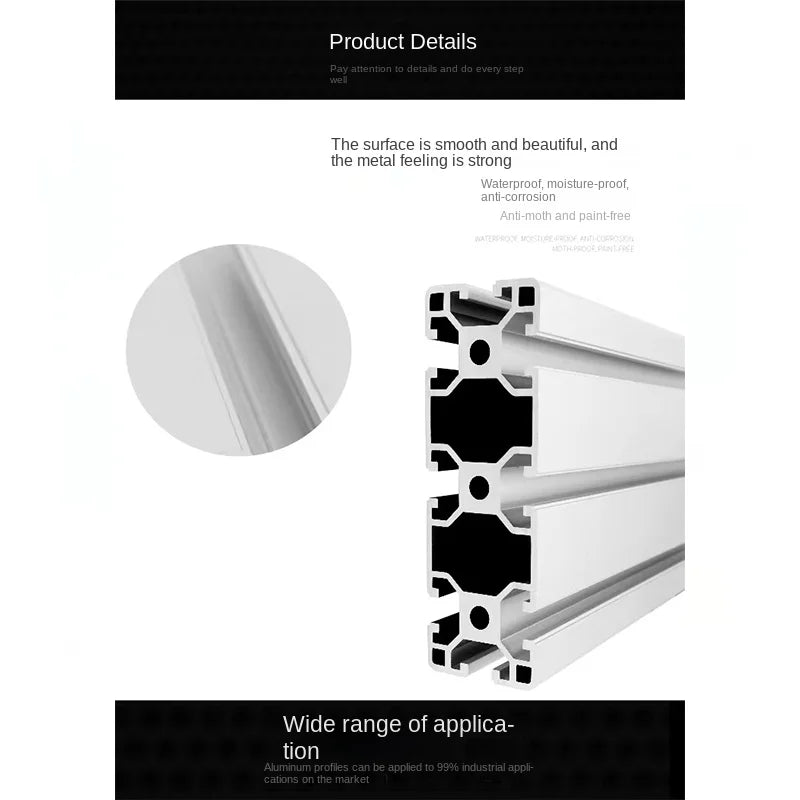 40120 Perfil de aluminio con ranura en T Estándar europeo 
