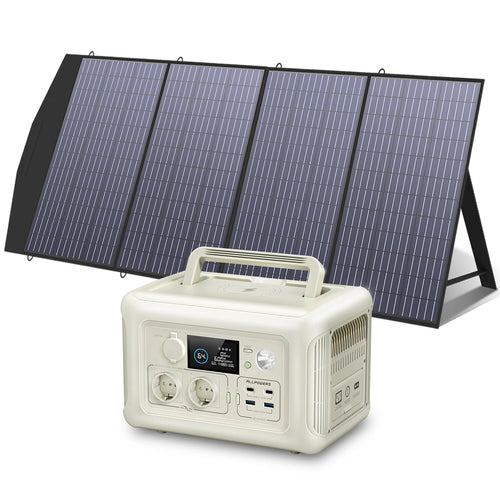 ALLPOWERS Solargenerator R600, 600W Solar Power Station with 2X 600W