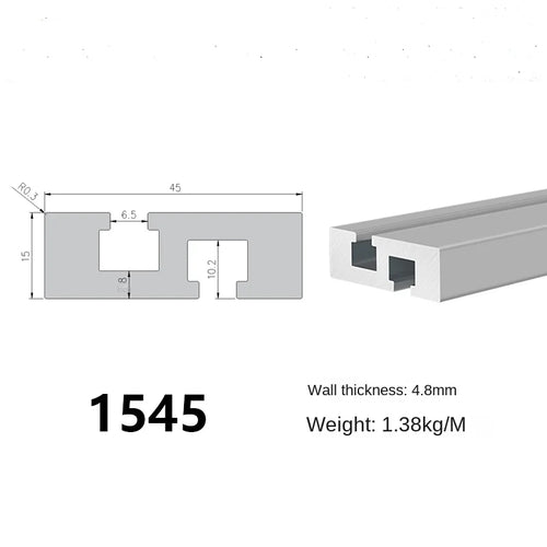 1515 1030 Industrielle Aluminiumprofile Europäischer Standard 