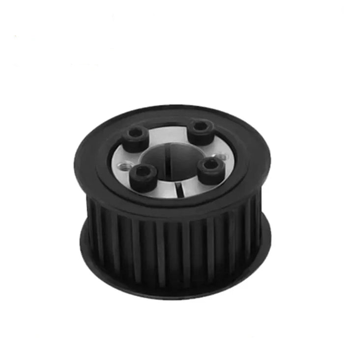 HTD8M Timing Pulley with Keyless Bushing – 18T/19T