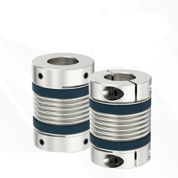 Aluminum Alloy Shaft Coupler Bellows - LB-B-D25L38 (Clamping Bellows) LB-D-D25L34 (Thimble Type Bellows)