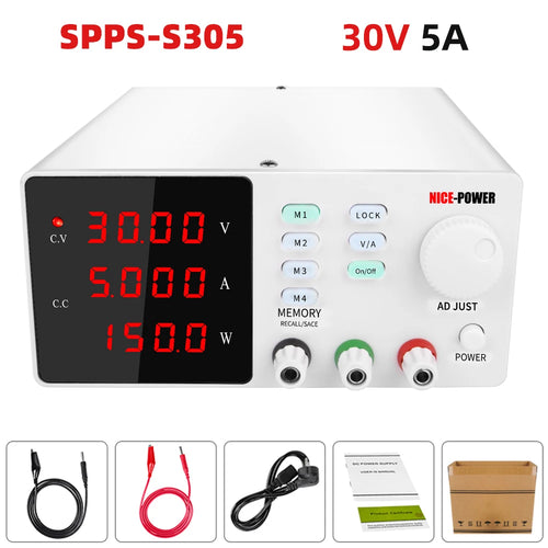 Nice-Power Lab Programmable DC Power Supply – Precision Laboratory Power Source