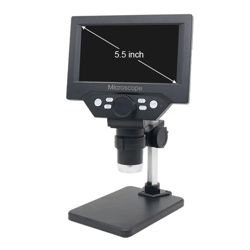 1000X Digital Microscope with 5.5 or 4.3 Inch Display for Electronic Repair, Jewelry Identification, and PCB Inspection