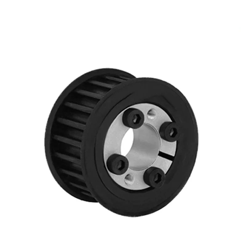 HTD 8M 24T 25T 26T  Timing Pulley With Keyless Bushing Bore 8-25mm