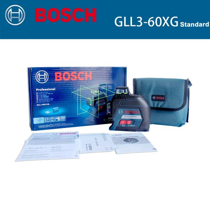 Bosch GLL 3-60 XG Professional Laser Level 360 Auto Leveling Green