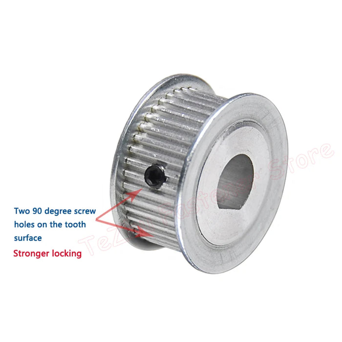 MXL Timing Pulley Synchronous Wheel D Hole – 20T, 22T, 24T, 25T Aluminum Alloy Pulley