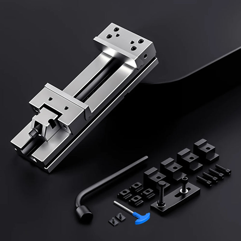 GT Precision Bench Vise 4" 5" – High Accuracy Grinding & Milling Vise