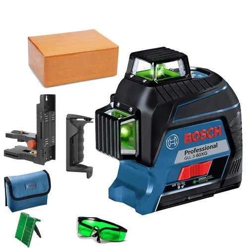 Bosch Green Laser Level 12-Linien 360 Laser Level GLL3-60XG Projektion 