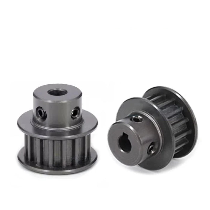 S5M Timing Pulley Synchronous Wheel (K Type) - 18, 19, and 20 Teeth - Hard Anodized